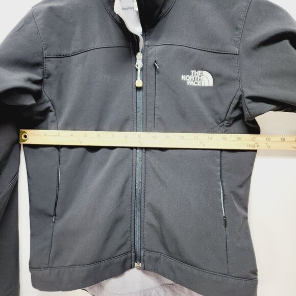 North Face Apex Pneumatic jacket Womens Sz XS Black  Shell Wind Water Resistant - Picture 6 of 13
